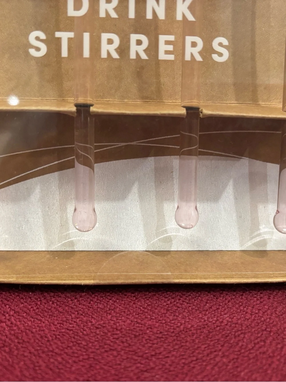 World Market Set of 4 Borisilicate Glass Flamingo Drink Stirrers. 6.3” Long NWT!
